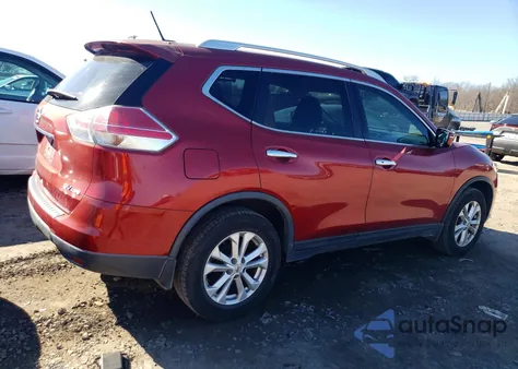 2016 Nissan Rogue Sv z USA, uszkodzony, nr VIN KNMAT2MV4GP625418